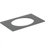 Geberit Selnova Square mosdópult 79, 1x47, 5 cm, matt láva 502.865. 00.1 (502.865.00.1) - szaniteresklimacenter