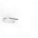 TRES vízkő ellen védett acél oldalfali fejzuhany matt fehér 29990304BM (29990304BM)