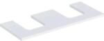 Geberit One mosdópult kivágással, két pultra ültethető tálformájú mosdóhoz 120x47 cm, matt fehér 505.335. 00.2 (505.335.00.2) - szaniteresklimacenter