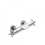 TRES Max-Tres kétkaros termosztátos kádcsaptelep cascade kifolyóval 06317201 (06317201)