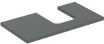 Geberit One mosdópult jobb oldali kivágással 90x47 cm, pultra ültethető tálformájú mosdóhoz, matt láva 505.313. 00.3 (505.313.00.3) - szaniteresklimacenter