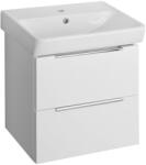 SAPHO BRUCKNER NEON mosdótartószekrény mosdóval, 47x45x35 cm, fehér (501.114. 0) (501.114.0)