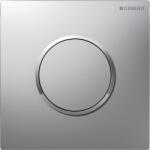 Geberit pneumatikus vizeldevezérlés működtetés, EasyClean bevonat, matt/fényes króm 116.015. JQ. 1 (116.015.JQ.1)