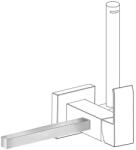 TRES Cuadro-Tres kiegészítő törölközőtartó 03412402 (03412402)