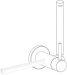 TRES Loft Colors kiegészítő törölközőtartó matt fehér 03412401BM (03412401BM)