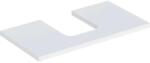 Geberit One mosdópult középső kivágással, pultra ültethető tálformájú mosdóhoz 90x47 cm, matt fehér 505.273. 00.2 (505.273.00.2) - szaniteresklimacenter