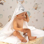  Babatörölköző - fehér - süni (523429)