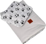  Bársony&pamut ágyneműszett 75x100cm - panda (958425)