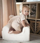 PetitLaMisska Velvet babafotel macifülekkel - sherpa (666060)