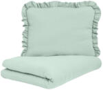  Fodros muszlin ágyneműszett 120x90cm - olíva (744068)