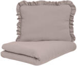  Fodros muszlin ágyneműszett 120x90cm - bézs (655661)