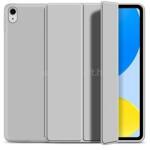 Gigapack IPAD 11 (2025) / 10.9 (2022) GIGAPACK Tok álló, bőr hatású aktív FLIP, asztali tartó, SÖTÉTSZÜRKE (GP-133348) (GP-133348)