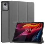 Gigapack Lenovo Tab K11 Plus GIGAPACK Tok álló, bőr hatású aktív FLIP, asztali tartó, SÖTÉTSZÜRKE (GP-168341) (GP-168341)