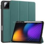 Gigapack Xiaomi Pad 8 Pro / Pad 8 / Pad 7 Pro GIGAPACK Tok álló, bőr hatású aktív FLIP, ceruza tartó, SÖTÉTZÖLD (GP-168364) (GP-168364)