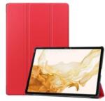 Gigapack Samsung Tab S9 Plus LTE / Tab S9 Plus WIFI GIGAPACK Tok álló, bőr hatású aktív FLIP, ceruza tartó, PIROS (GP-147065) (GP-147065)