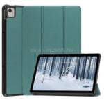 Gigapack Tok álló, bőr hatású (aktív FLIP, oldalra nyíló, TRIFOLD, asztali tartó) SÖTÉTZÖLD (GP-137944) (GP-137944)