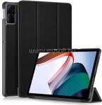 Gigapack Tok álló, bőr hatású (aktív FLIP, oldalra nyíló, TRIFOLD, asztali tartó) FEKETE (GP-150452) (GP-150452)