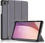 Gigapack Lenovo Tab M8 Gen4 / Tab M8 Gen4 GIGAPACK Tok álló, bőr hatású FLIP, asztali tartó, SÖTÉTSZÜRKE (GP-155081) (GP-155081)