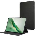 Gigapack Tok álló, bőr hatású (FLIP, oldalra nyíló, asztali tartó, prémium) SÖTÉTZÖLD (GP-164494) (GP-164494)