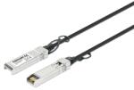 Manhattan 508407 cablu InfiniBand/fibră optică 1 m SFP+ Negru, Argint (508407)