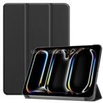 Gigapack IPAD Pro 13 (2025) / Pro 13 (2024) GIGAPACK Tok álló, bőr hatású aktív FLIP, asztali tartó, FEKETE (GP-160368) (GP-160368)