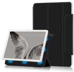 Gigapack Google Pixel Tablet GIGAPACK tok álló, bőr hatású aktív FLIP, asztali tartó, FEKETE (GP-146598) (GP-146598)