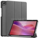 Gigapack Lenovo Tab One LTE / Tab One WiFi GIGAPACK Tok álló, bőr hatású aktív FLIP, asztali tartó, SÖTÉTSZÜRKE (GP-172707) (GP-172707)