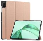 Gigapack Honor Pad X8b WiFi / Pad X8a GIGAPACK Tok álló, bőr hatású aktív FLIP, asztali tartó, ROZÉARANY (GP-163641) (GP-163641)