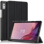 Gigapack Tok álló, bőr hatású (aktív FLIP, oldalra nyíló, TRIFOLD, asztali tartó) FEKETE (GP-138220) (GP-138220)