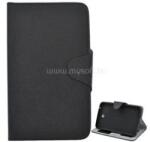 Gigapack Samsung Tab3 Kids 7.0 / Tab3 7.0 / Tab3 7.0 GIGAPACK Tok álló, bőr hatású FLIP, prémium, FEKETE (GP-38625) (GP-38625)