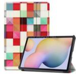 Gigapack Samsung Tab S8 LTE GIGAPACK Tok álló, bőr hatású aktív FLIP, kockás, SZÍNES (GP-99294) (GP-99294)