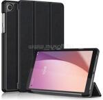 Gigapack Lenovo Tab M8 Gen4 GIGAPACK Tok álló, bőr hatású FLIP, asztali tartó, FEKETE (GP-155076) (GP-155076)