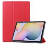 Gigapack Samsung Tab S8 LTE GIGAPACK Tok álló, bőr hatású aktív FLIP, asztali tartó, PIROS (GP-99279) (GP-99279)