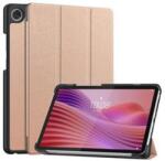 Gigapack Lenovo Tab One GIGAPACK Tok álló, bőr hatású aktív FLIP, asztali tartó, ROZÉARANY (GP-172705) (GP-172705)