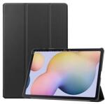 Gigapack Samsung Tab S7 Plus WIFI 5G GIGAPACK tok álló, bőr hatású aktív FLIP, asztali tartó, FEKETE (GP-99275) (GP-99275)