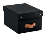 Leitz Tárolódoboz, S méret, 'Puro', fekete (E61470095) (E61470095)