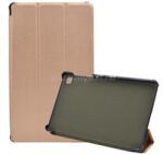 Gigapack Tok álló, bőr hatású (aktív FLIP, oldalra nyíló, TRIFOLD, asztali tartó) ROZÉARANY (GP-109661) (GP-109661)