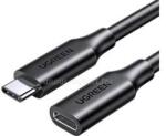 UGREEN US353 adatkábel hosszabbító Type-C aljzat - Type-C, 100cm, FEKETE (UGREEN_US353) (UGREEN_US353)