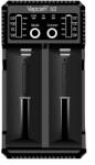 vapecell Univerzális töltő két porttal Vapcell U2, minden típusú akkumulátort tölt, USB táp, 2A sebesség (d-02-08-528)