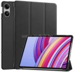 Gigapack Redmi Pad Pro GIGAPACK Tok álló, bőr hatású aktív FLIP, asztali tartó, FEKETE (GP-159638) (GP-159638)