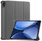 Gigapack Tok álló, bőr hatású (aktív FLIP, oldalra nyíló, TRIFOLD, asztali tartó) SÖTÉTSZÜRKE (GP-171809) (GP-171809)