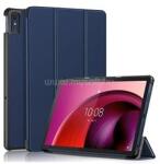 Gigapack Tok álló, bőr hatású (aktív FLIP, oldalra nyíló, TRIFOLD, asztali tartó) SÖTÉTKÉK (GP-153578) (GP-153578)