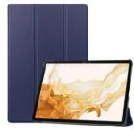 Gigapack Samsung Tab S9 Plus LTE / Tab S9 Plus WIFI GIGAPACK Tok álló, bőr hatású aktív FLIP, ceruza tartó, SÖTÉTKÉK (GP-147067) (GP-147067)