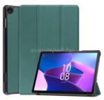 Gigapack Lenovo Tab M10 GIGAPACK tok álló, bőr hatású aktív FLIP, asztali tartó, SÖTÉTZÖLD (GP-138226) (GP-138226)