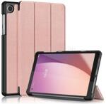 Gigapack Lenovo Tab M8 Gen4 GIGAPACK Tok álló, bőr hatású FLIP, asztali tartó, ROZÉARANY (GP-155078) (GP-155078)