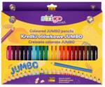 strigo Jumbo színes ceruza, háromszög alakú, hegyezővel, 24 szín (EMGSSC354)