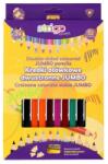 strigo Jumbo két színű ceruza, 24 szín, háromszög, hegyezővel, 12 db (EMGSSC355)