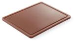 Hendi Tocator maro, GN 1/1 - 530x325X(H)15 mm, polietilena HDPE 500, Hendi, cu 2 fete taiere, potrivit si pt uz profesional, DNH826041 (DNH826041) Tocator