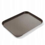 Hendi Tava servire fast food maro din polipropilena Hendi 265x345x(h)20 mm, DNH878743 (DNH878743)