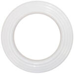  Füstcső 118/120 rózsa fehér zománcozott (87220)